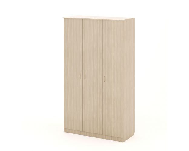 Шкаф распашной 3-х створчатый (Ясень шимо светлый)