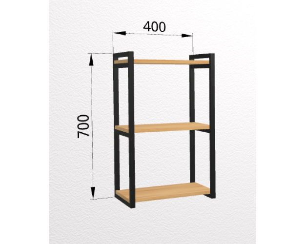 Полка открытая ОПМ 400