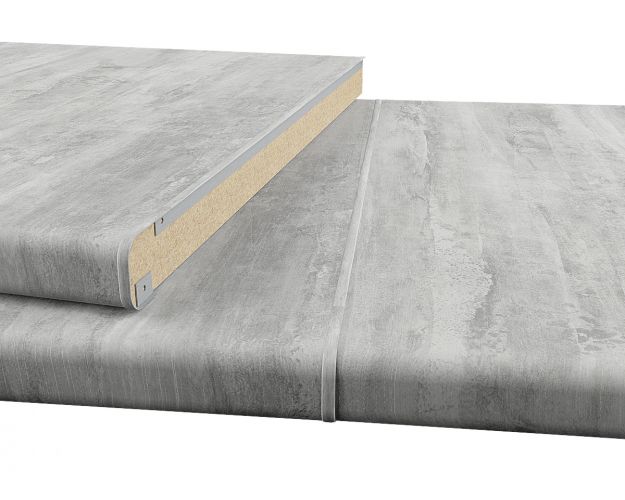 Планки для столешниц соединительные Stromboli grey