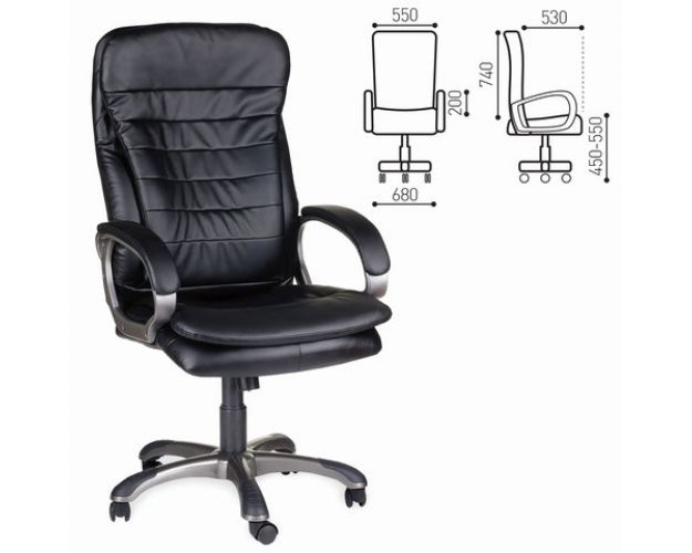 Кресло офисное BRABIX Omega EX-589 (черное)