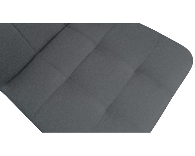 Стул «Аспен» К1С Белый/Микровелюр Jercy Graphite