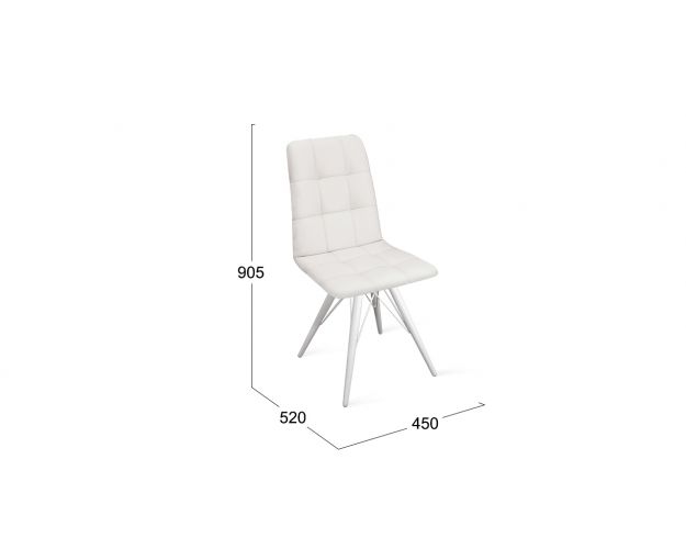 Стул «Аспен» К3 Белый/Кожзам Polo White