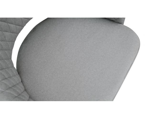 Стул «Калипсо» К1К Черный муар/Микровелюр Jercy Silver