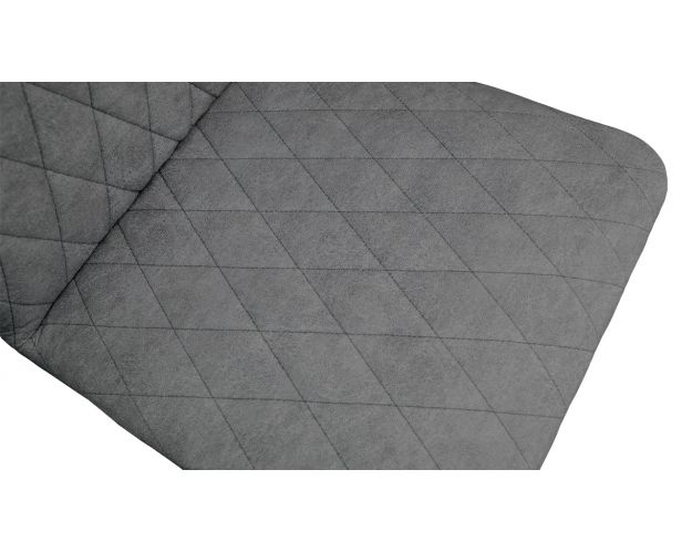 Стул «Стенли» К1С Белый/Микровелюр Duna Steel