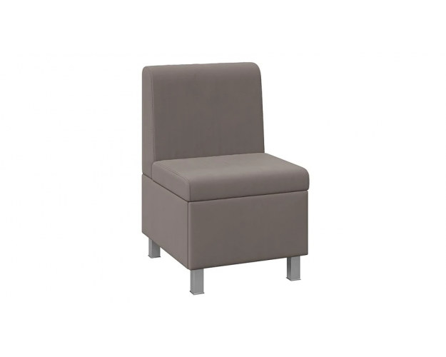 Диван прямой малый Каир исп.2 велюр Camaro 05 мокко