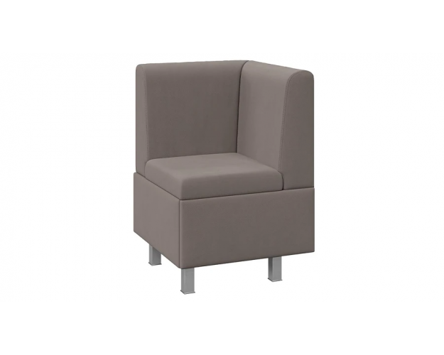 Диван угловой Каир исп.2 велюр Camaro 05 мокко