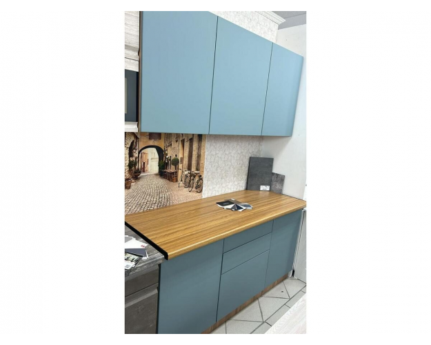 Кухонный гарнитур Гарден бирюзовая мята